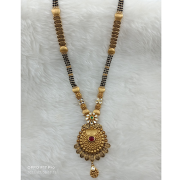 916 GOLD ANTIQUE FULL SIZE MANGALSUTRA by Ranka Jewellers