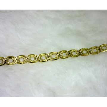 Gold Light Weight Gents Bracelet by 