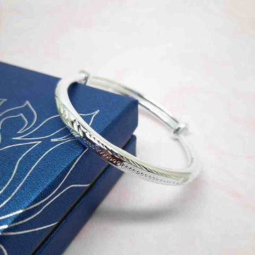 999 sterling silver ladies kada by Veer Jewels