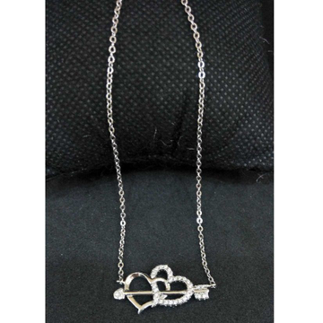 925 sterling silver heart designed pendant chain by 