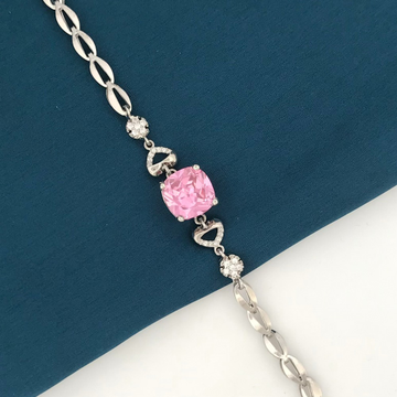 925 Silver Stone Elegant Design Ladies Bracelet by 