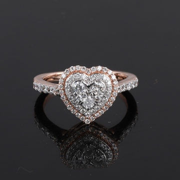 18K Gold Royal Diamond Ring by 