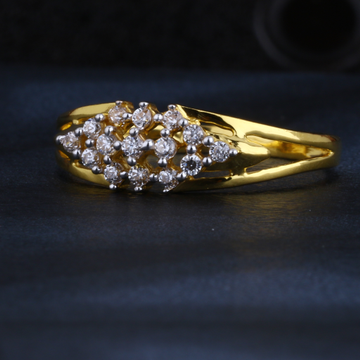 22KT Gold CZ Ladies Ring LR1407