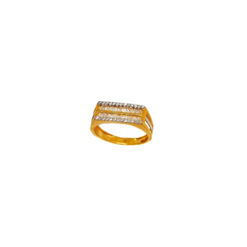 Chowki Diamond Gents Gold Ring MGA - GRG0397