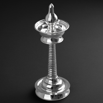 Silver Samai Long Lamp