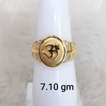 916 Fancy Customisable Om Gent's ring by 