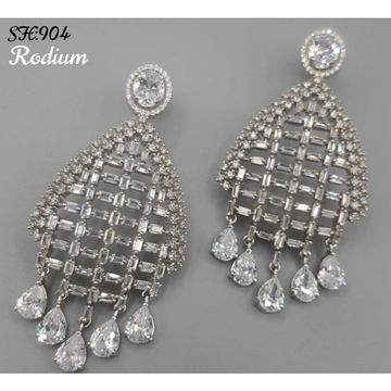 Choki Style Diamond Earrings#1050