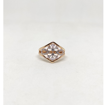 18k Rose gold Masonic ring by Rajasthan Jewellers Private Limited