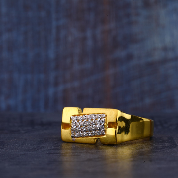 14K Yellow Solid Gold Large Mens Diamond Princess Cut Ring 2.50 Ctw –  Avianne Jewelers