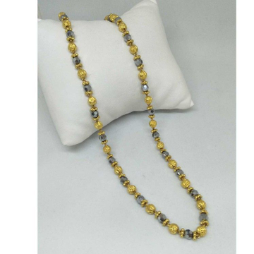 22 kt gold vertical mala by 