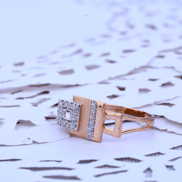 Rose Gold Delicate Ladies Ring-RLR228