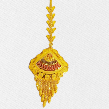 Gold 916 Mang tika by 