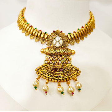 Traditional Pearl Jewellery Sets with kundan work...