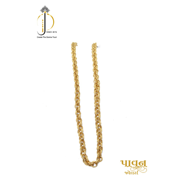 22KT / 916 Gold Special hollow chain for Men CHG01... by 