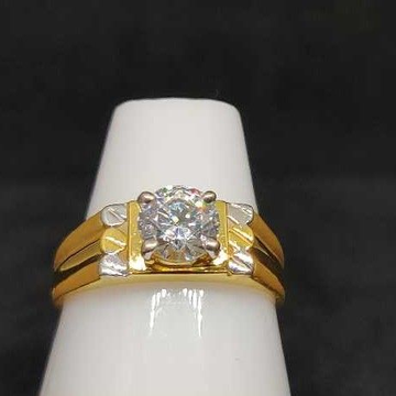 916 men's fancy gold ring