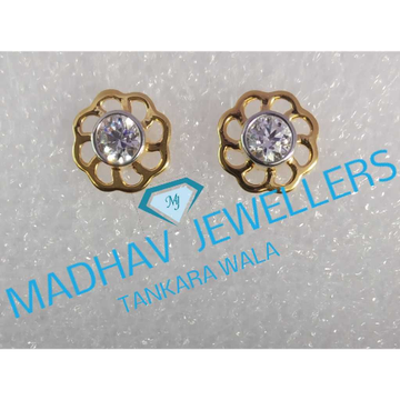 18KT Solitaire Tops by Madhav Jewellers (TankaraWala)