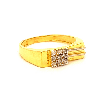 22k Gold diego gents ring by 