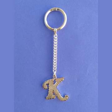 silver K Alphabet letter exclusive casting kiychai... by 