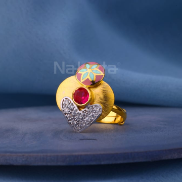 22KT Gold Hallmark Classic Ladies Antique Ring LAR...