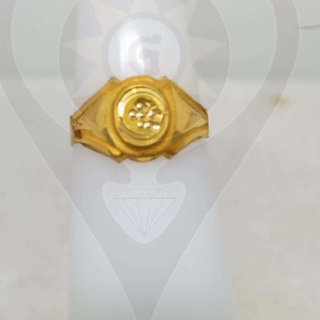 22KT Gold Attractive Ring  by Parshwa Jewellers