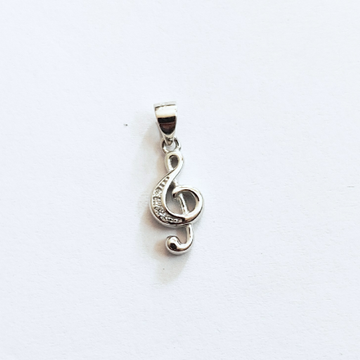 92.5 sterling silver Music simbol pendant by Veer Jewels