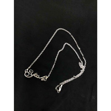 92.5 Sterling Silver Rodyam Chain With Name Pandan... by 