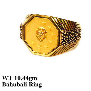 22K Bahubali Lion Ring by 