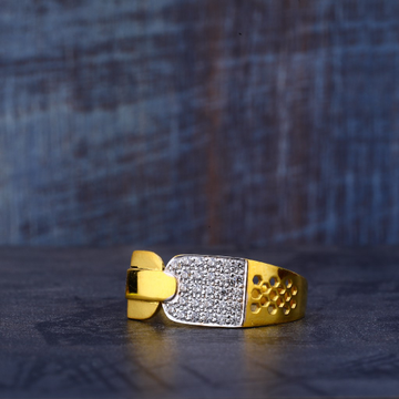 916 Gold Classic Ring MR489