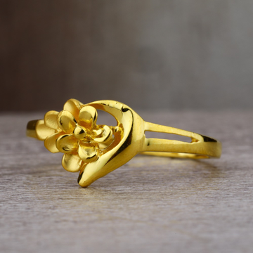 Gold casting store ladies ring