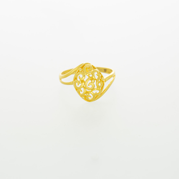 Buy Yellow Rings for Women by Designs & You Online | Ajio.com
