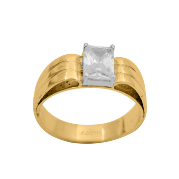 Gold With Diamond Ring MDGR16