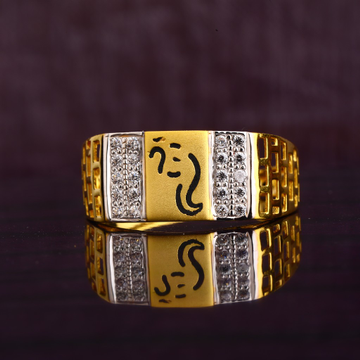 916 Gold Stylish Men's Gold Ring MGR129