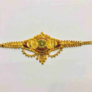 916 Gold Traditional Ladies Bajubandh by Prakash Jewellers