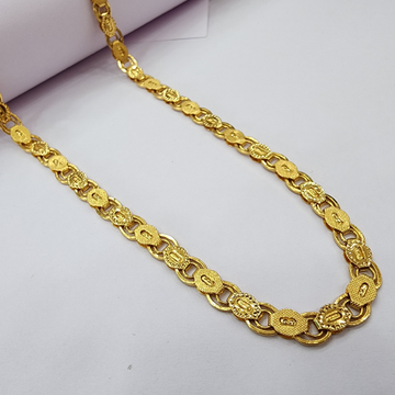 22K Gold Exclusive Fancy Chain by 