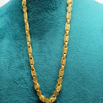 22crt Gold Hollow Chain by Suvidhi Ornaments