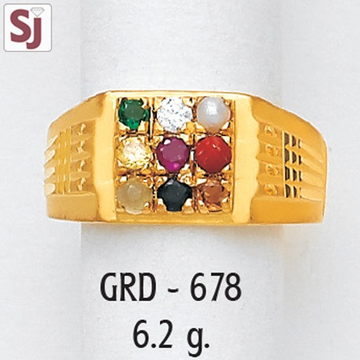 Navagraha Gents Ring Diamond GRD-678