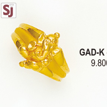 Ganpati Gents Ring Diamond GAD-K-1679