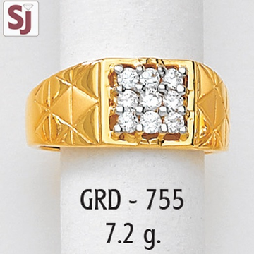 Gents Ring Diamond GRD-755