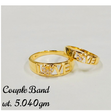 Gold gorgeous couple ring by 