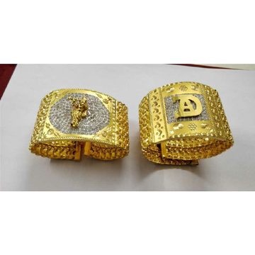 22KT Gold Designer Krishna Gents Bracelet