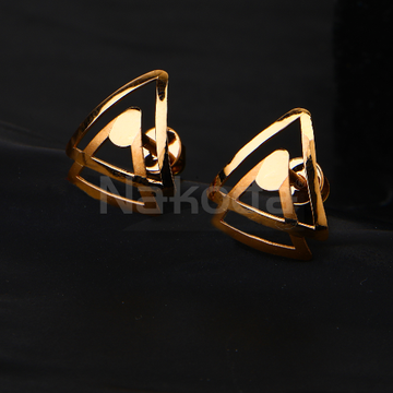 18CT Rose Gold CZ Hallmark Stylish  Women's Earrin...