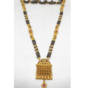 916 gold Traditional mangalsutra by Rajasthan Jewellers Private Limited