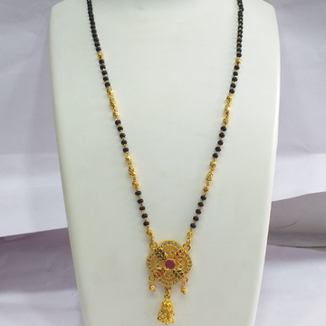 One gram gold kalakatte work Pendant ladies Mangalsutra by 