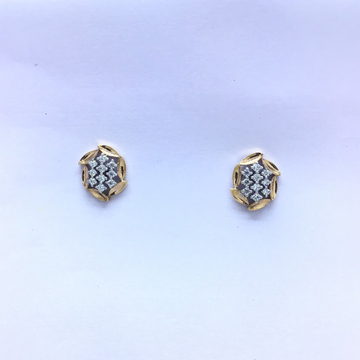 designing fancy rose gold earrings by 