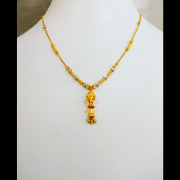 Gold necklace for girls & women by 