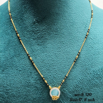 22crt Mangalsutra Dokiya Gold by Suvidhi Ornaments