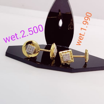 22 carat gold ladies earrings RH-LE824