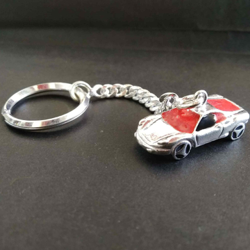 Silver red colour for wheels / car keychain for gi... by 