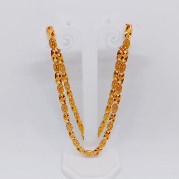 Gold Indo Italian Chain by Ghunghru Jewellers