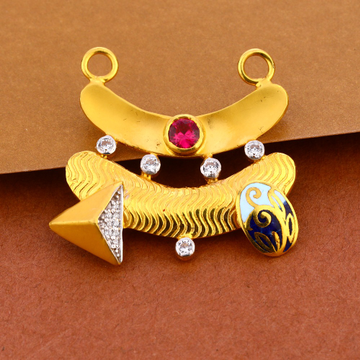 916 Gold Women's Exclusive Hallmark Mangalsutra Pe...